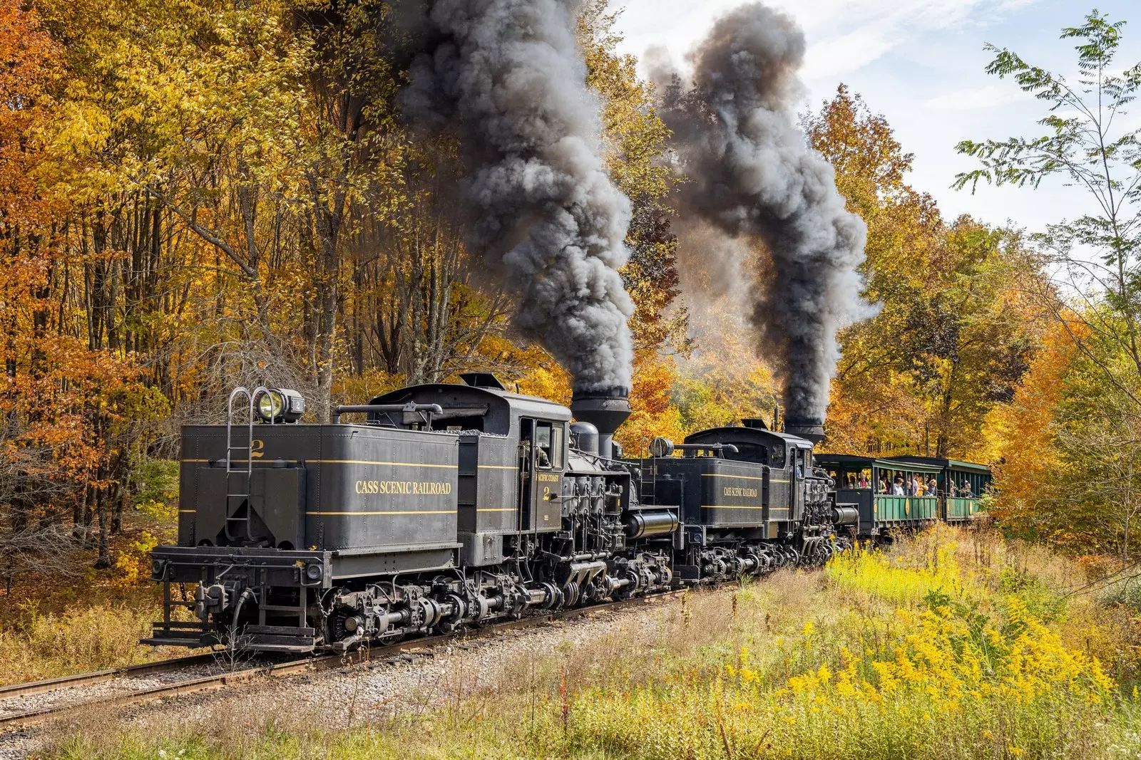 Bald Knob train Steam train
