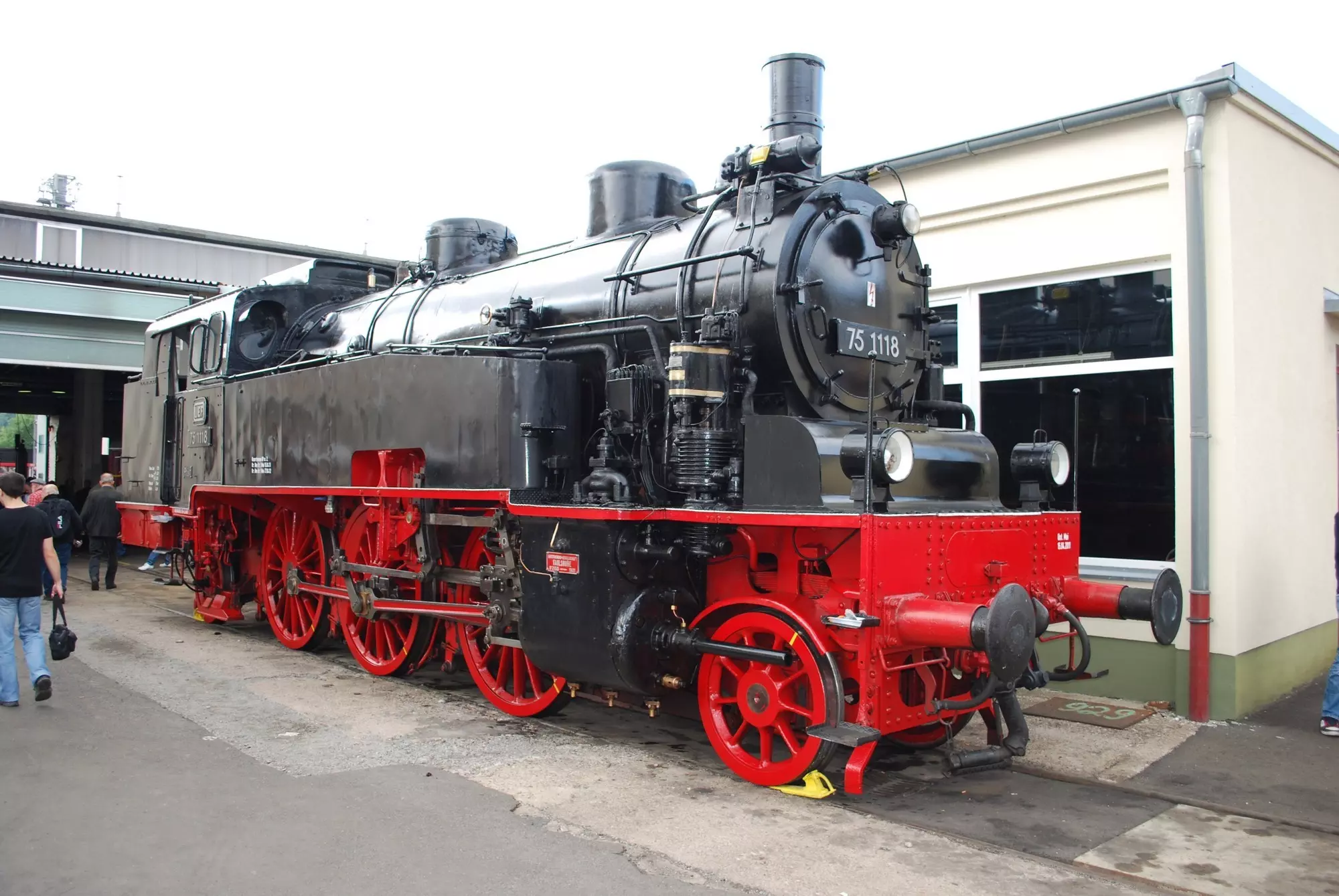 Meiningen Locomotive Works - © Hugh Llewelyn Steam locomotive