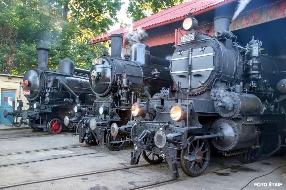 Prague Steam Festival Steam locomotives