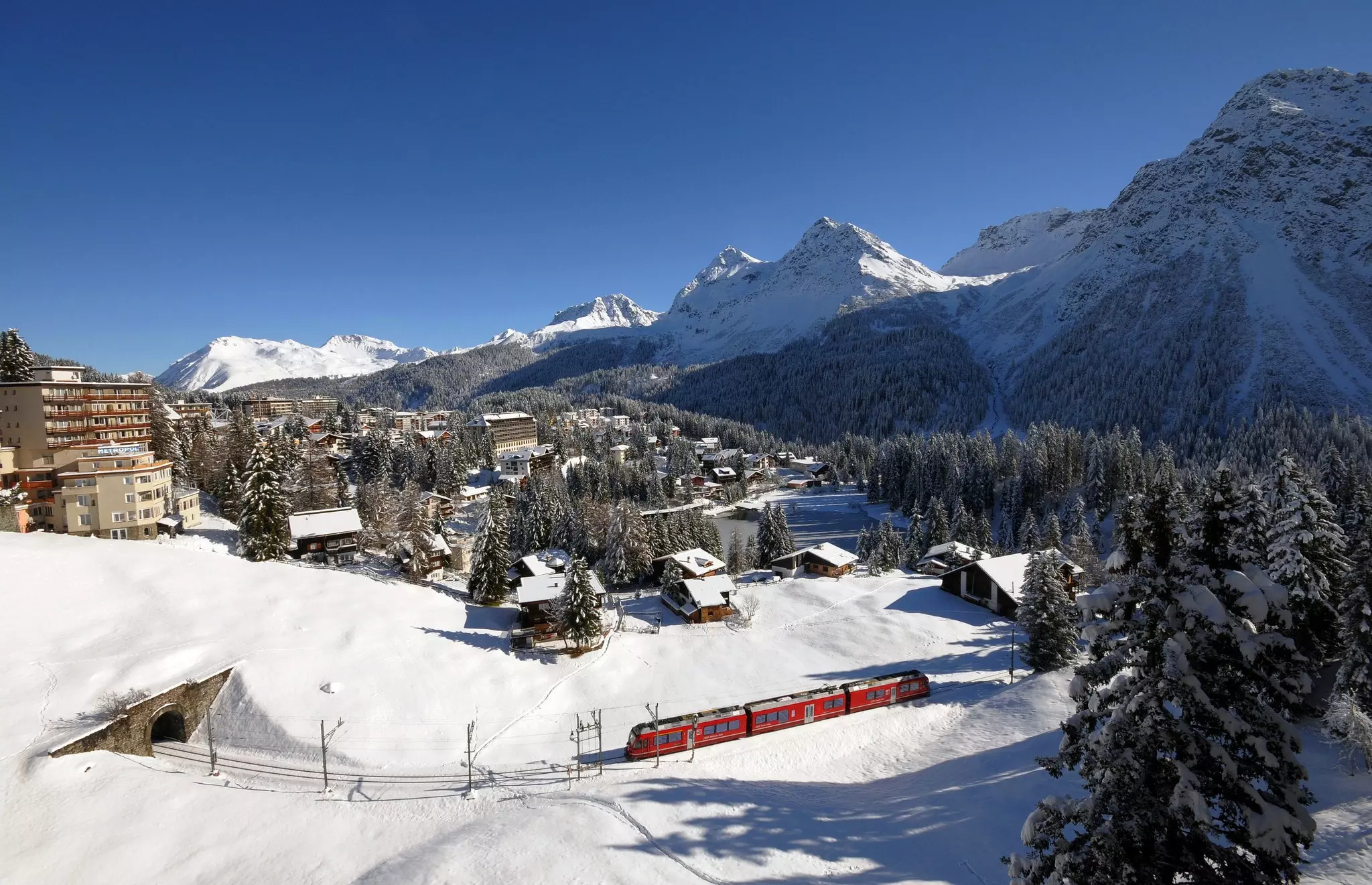 Rhaetian Railway - Arosa line Train