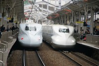 Two N700A Shinkansen Trains - © Alex Morley