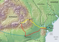 Tour route map