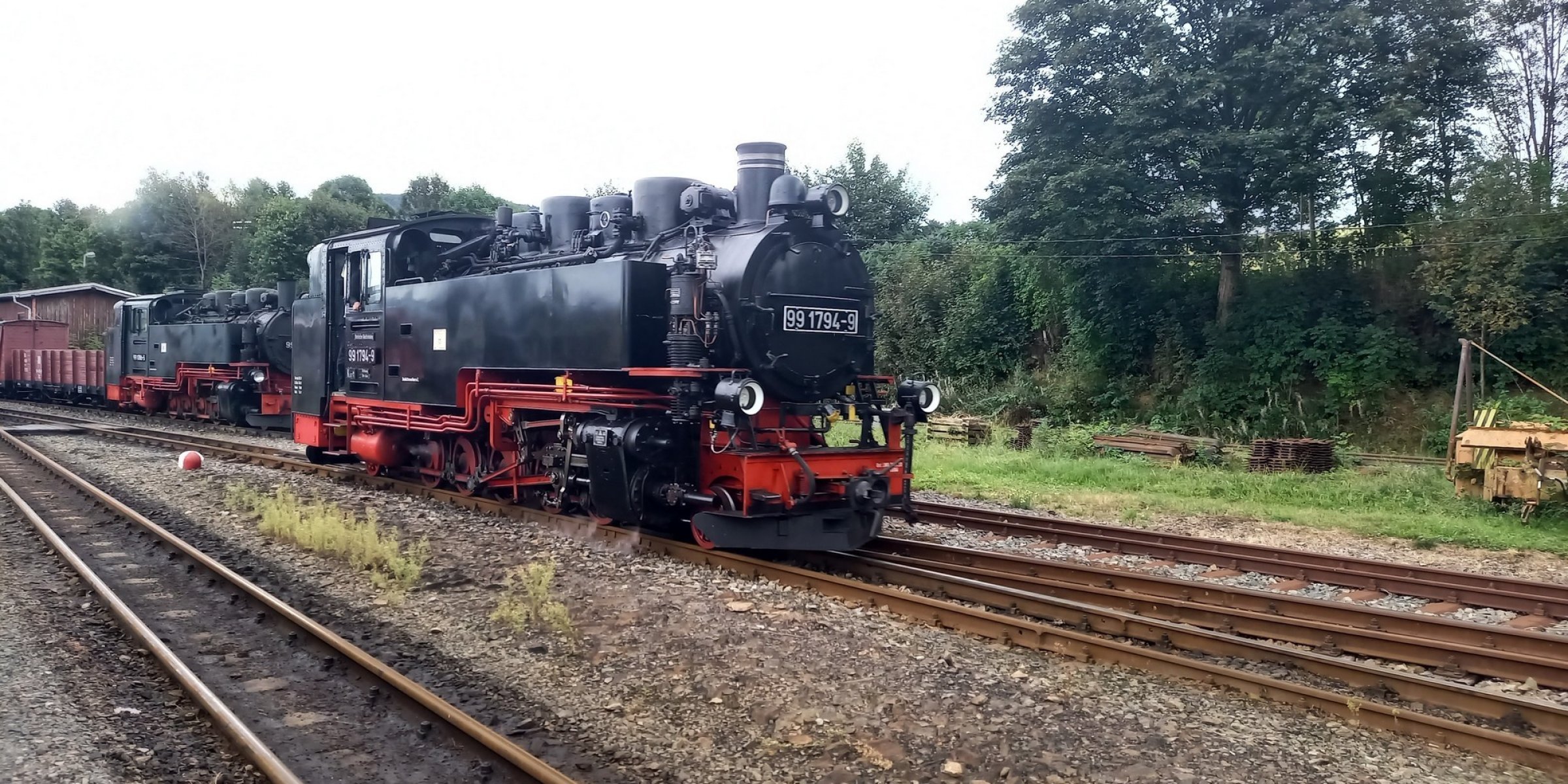 Steam locomotive
