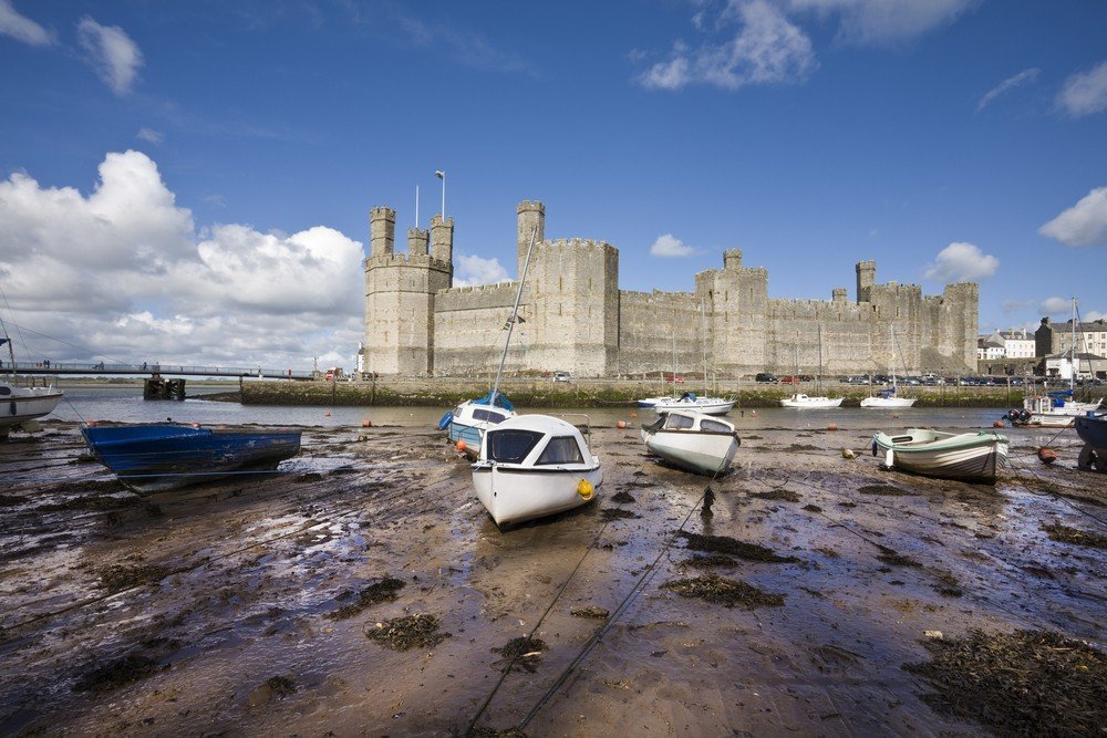 Caernafon Castle - © Panglossian/Shutterstock Castle