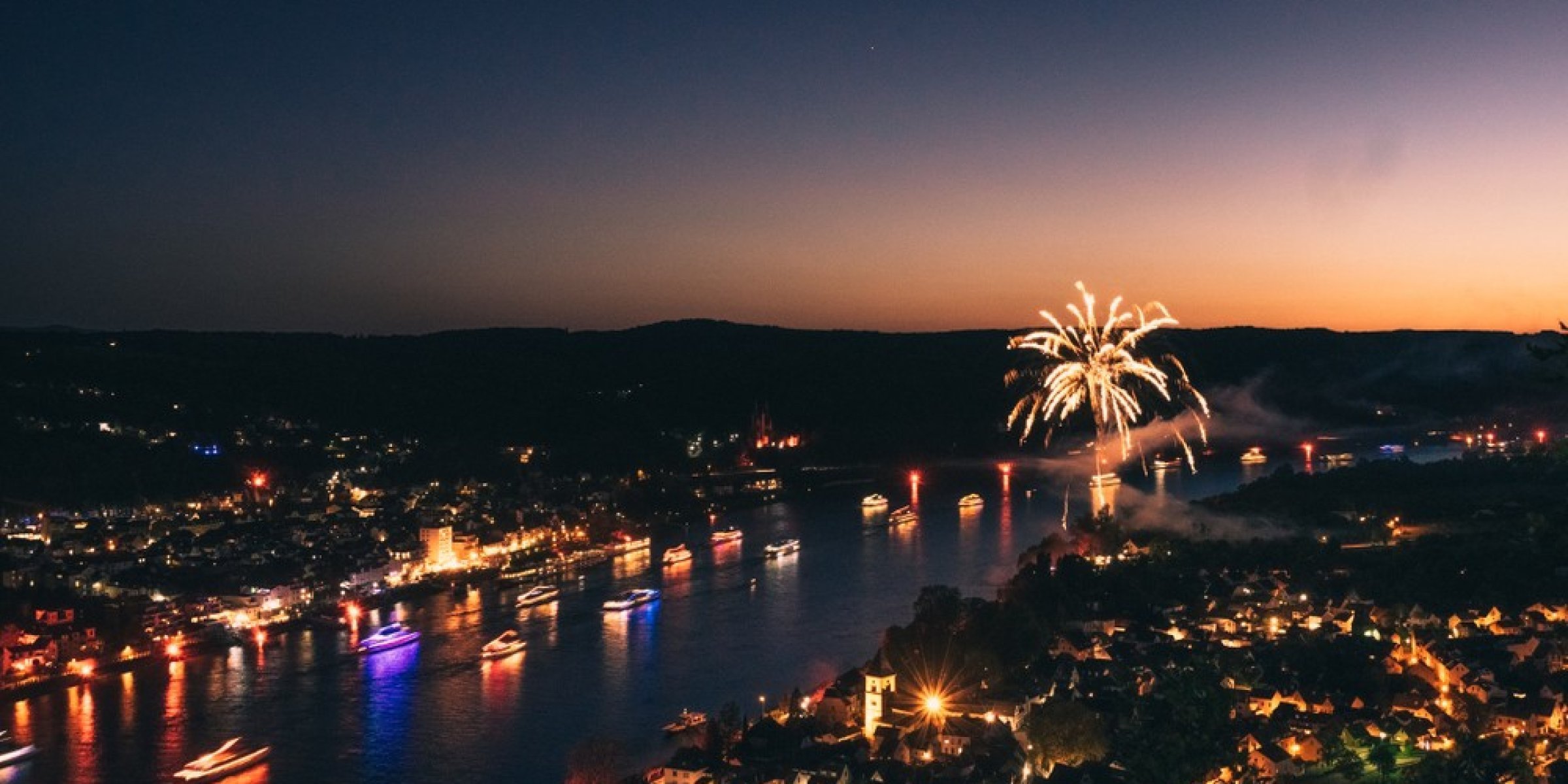 Rhine in Flames