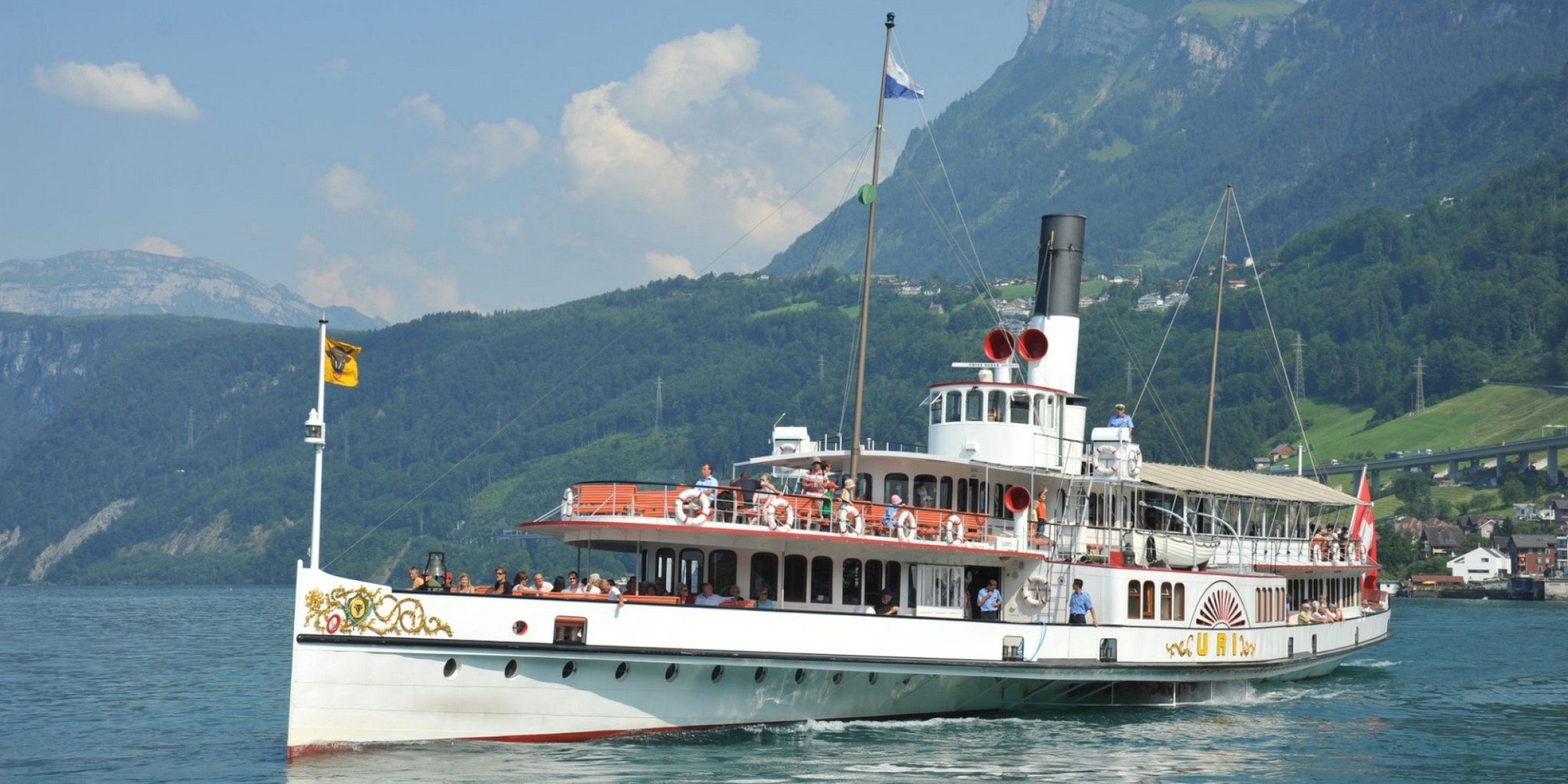 Swiss Lake Steamer