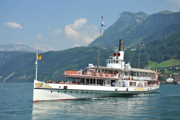 Swiss Lake Steamer