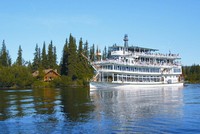Sternwheeler Riverboat Cruise down the Chena River