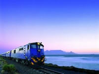 Table Mountain at sunset