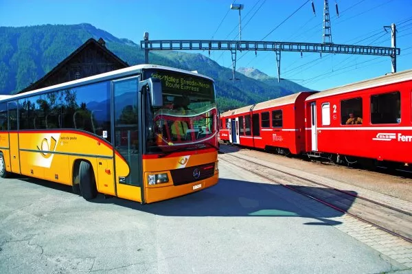 Bus and Rail interchange