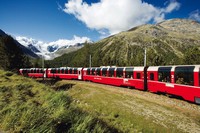 Bernina Express tackles the Montebello Curve - © Swiss-image.ch-Andrea Badrutt