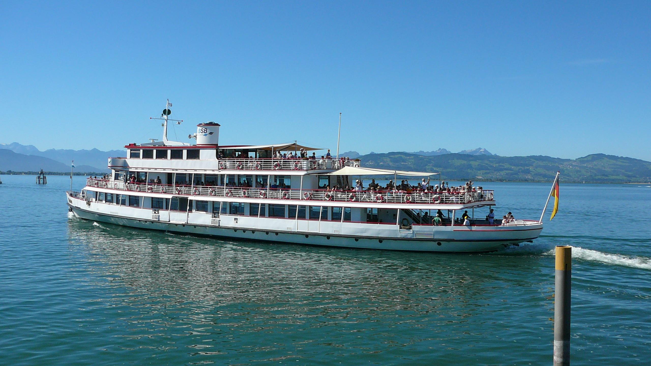 Boat on Lake Constance (Bodensee) Boat