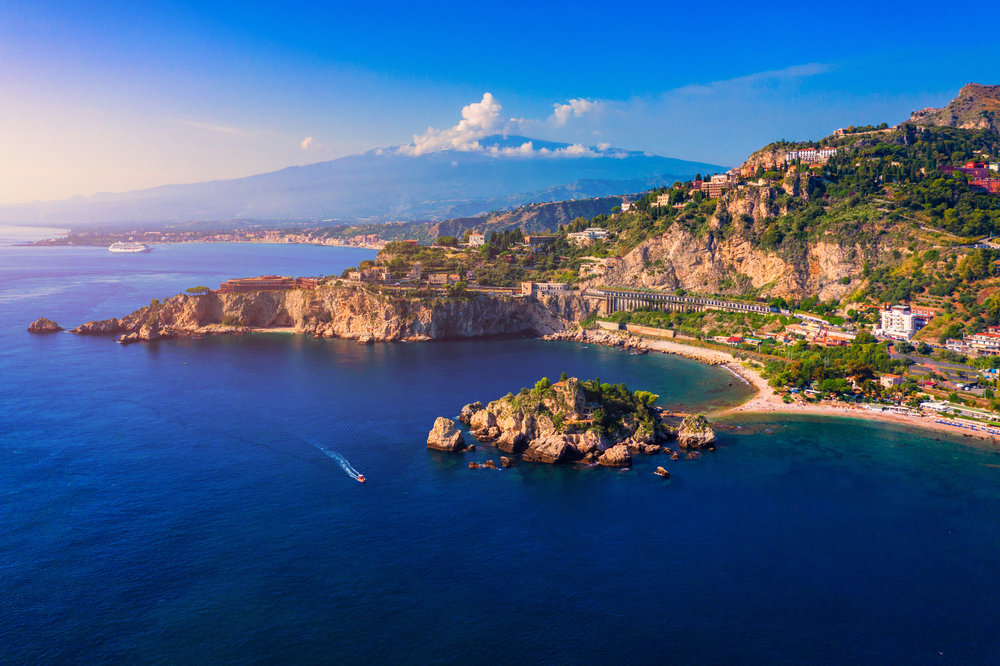 Taormina, Sicily - © DaLiu/shutterstock Coast