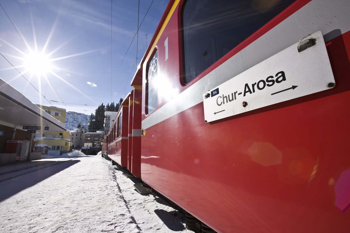 The Chur-Arosa Line on the RhB - © Switzerland Tourism